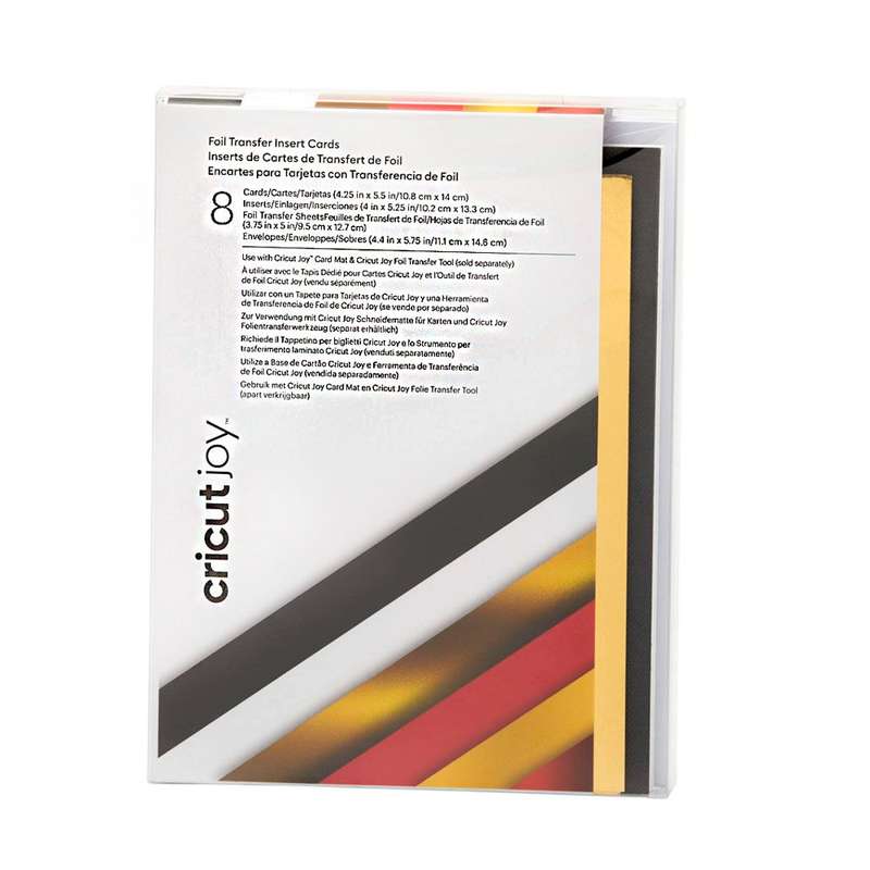 2009203 - Cricut Insert Cards Foil Royal Flush R20 (10;8 Cm X 14 Cm) 8-Pack