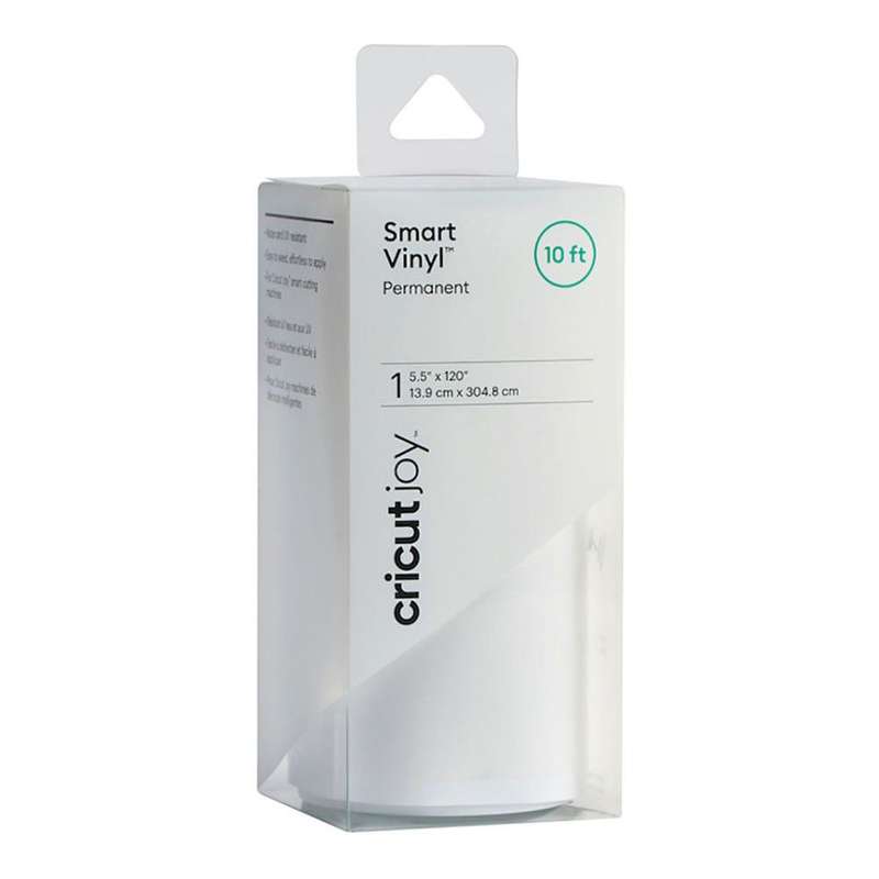 2008812: Cricut Joy Smart Vinyl  perm Value Roll 13.9 cm x 304.8 cm (White)