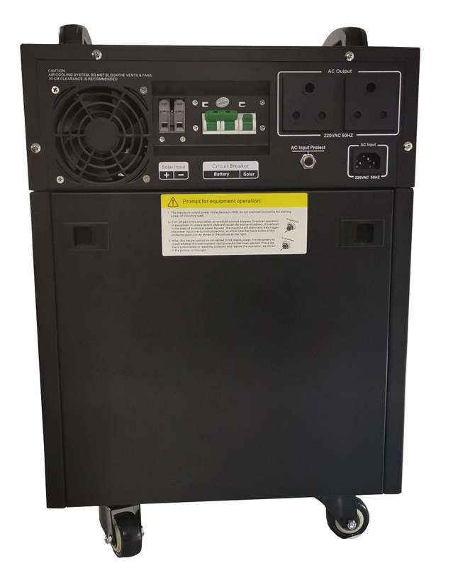 RCT MegaPower 2KVA/2000W Inverter Trolley With 2 x 100AH Battery