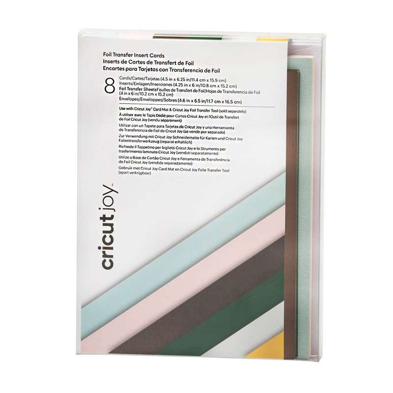 2009211 - Cricut Insert Cards Foil Forest R30 (11;4 Cm X 15;9 Cm) 8-Pack