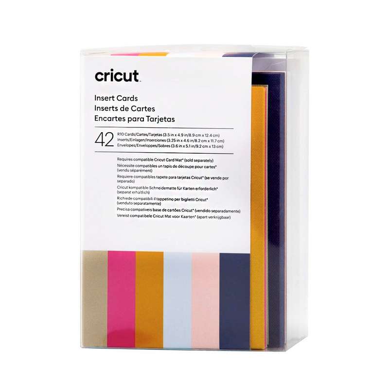 2009464 - Cricut Insert Cards Sensei R10 (8;9 Cm X 12;4 Cm) 42-Pack