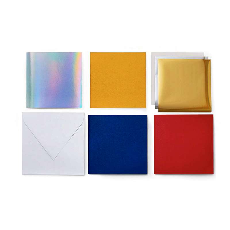 2009478 - Cricut Insert Cards Foil Celebration S40 (12;1 Cm X 12;1 Cm) 14-Pack