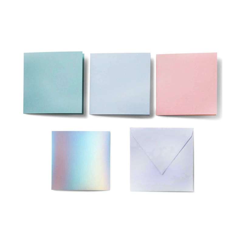 2009484 - Cricut Cut-Away Cards Pastel S40 (12;1 Cm X 12;1 Cm) 14-Pack