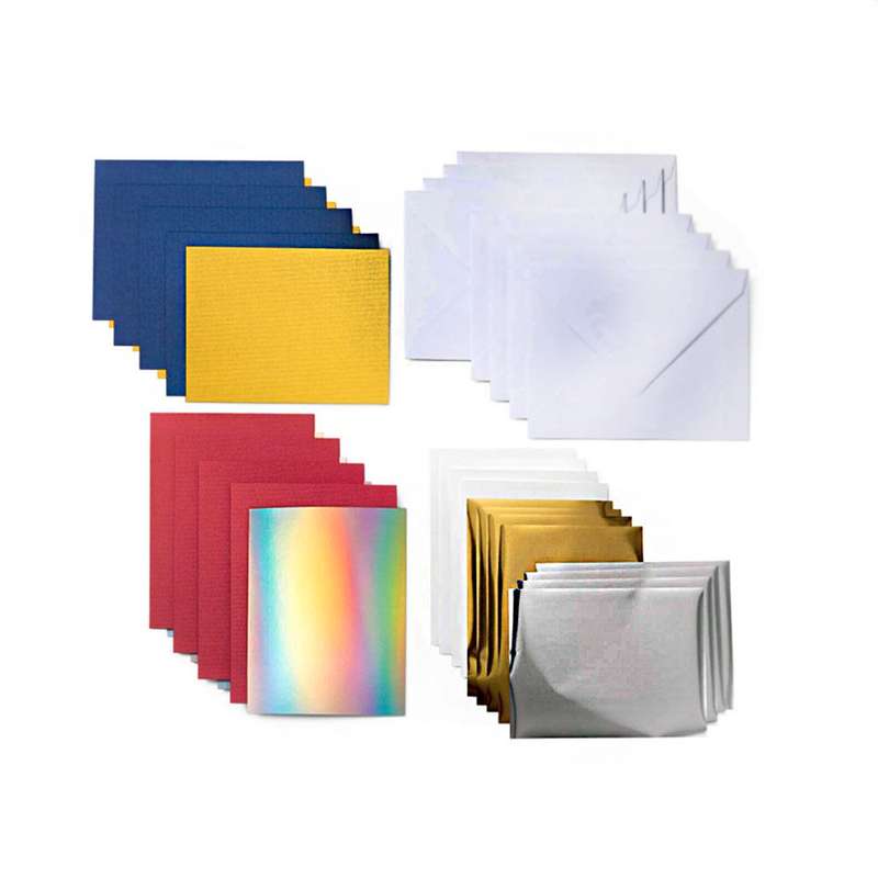 2009207 - Cricut Insert Cards Foil Celebration R30 (11;4 Cm X 15;9 Cm) 8-Pack