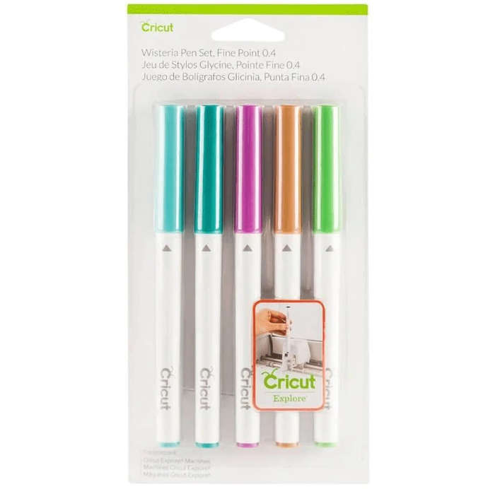 2003976 - Cricut Explore or Maker Fine Point Pen Set 5-Pack (Wisteria)