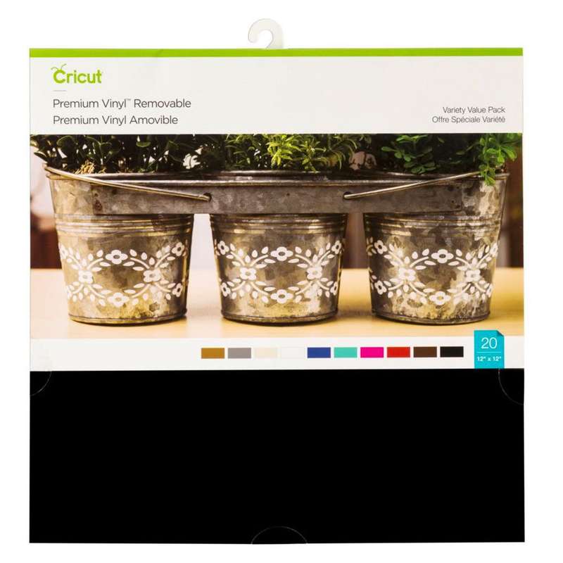 2004330 - CRICUT PREMIUM VINYL VARIETY VL PK (20)