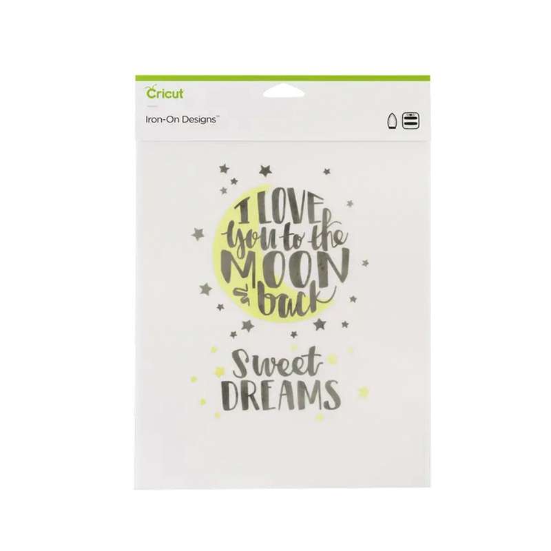 2004995 - CRICUT IRON ON DESIGNS LOVE YOU TO THE MOON 8.5X12