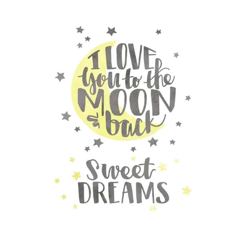 2004995 - CRICUT IRON ON DESIGNS LOVE YOU TO THE MOON 8.5X12