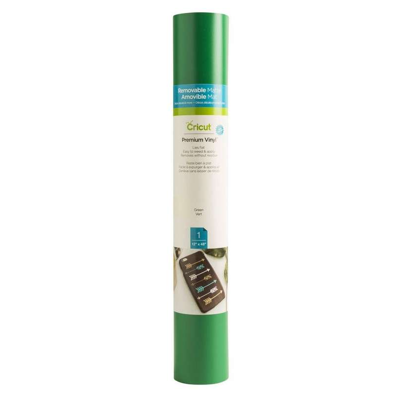 2004312: Cricut Premium Vinyl Removable 30.5 cm x 122 cm (Green)