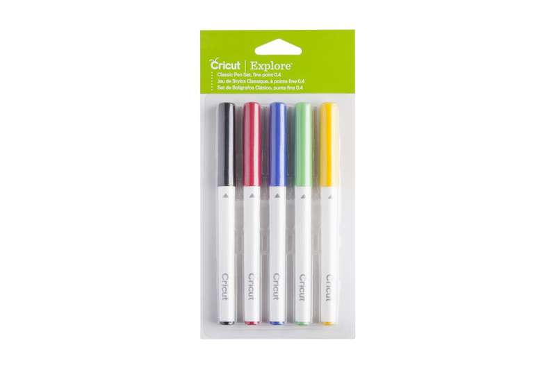 2007635 - Cricut Explore/Maker Fine Point Pen Set 5-pack (Classics).