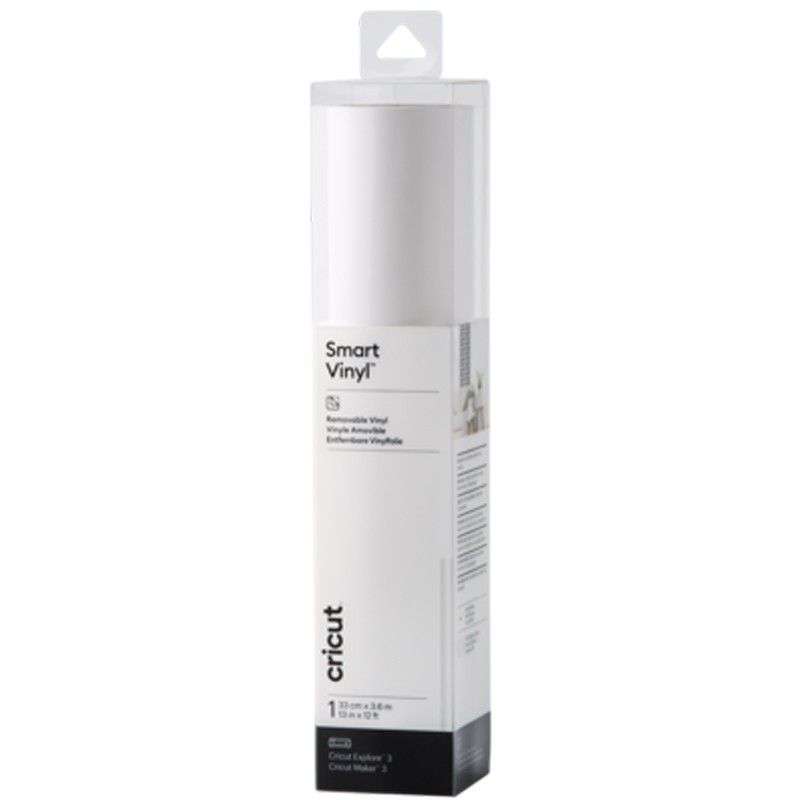2009054: Cricut Smart Vinyl perm 33X366Cm 1 Sheet (White)