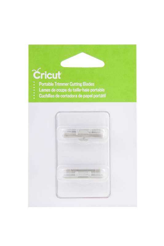 2002675 - Cricut Basic Trimmer Replacement Blade 2-pack; 2 cutting blades.