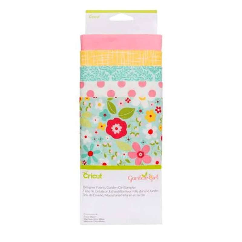 2004216 - CRICUT DESIGNER FABRIC SAMPLER GARDEN GIRL 12X26''