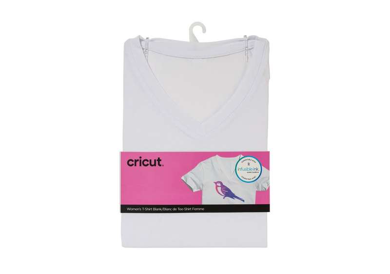 2007906: Cricut Infusible Ink Women's White T-Shirt (S)