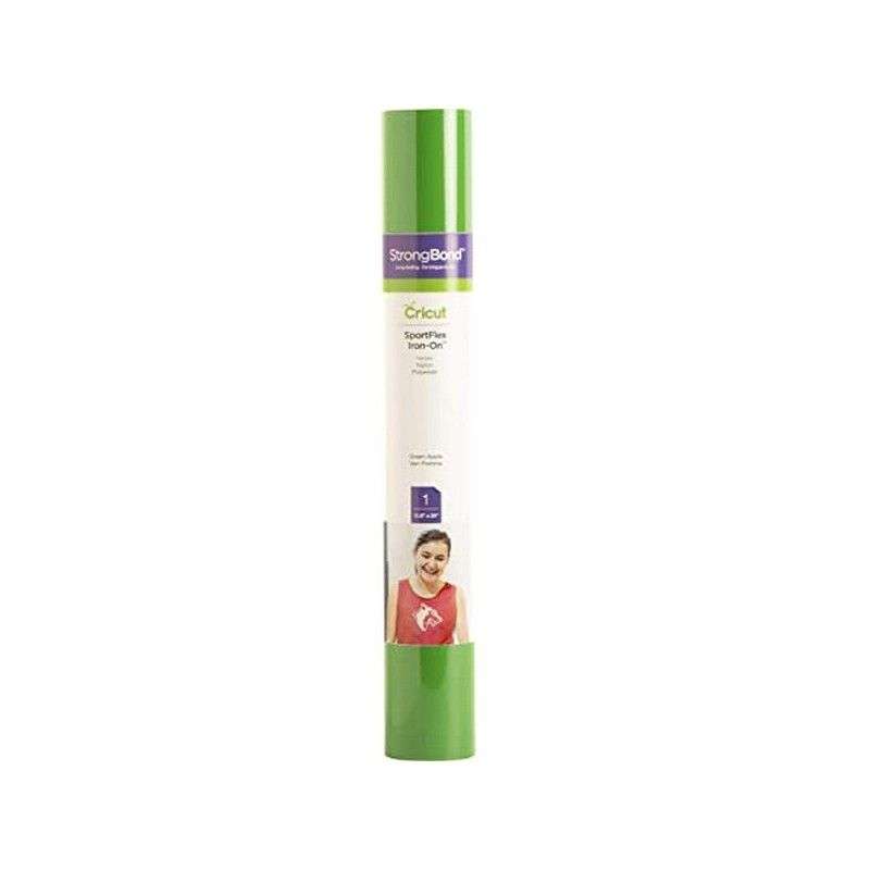 2004440: Cricut SportFlex Iron-On 11.8x24'' (Green Apple)