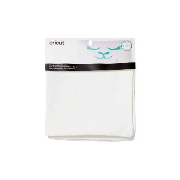 2007485: Cricut Smooth Pillow Case 46x46cm (White) (Infusible Ink Blank)