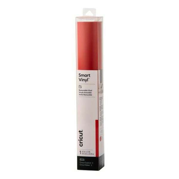 2008646: Cricut Smart Vinyl Removable 33X91Cm 1 Sheet (Red)