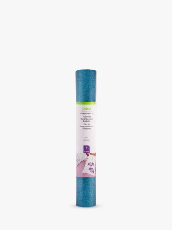 2003122 - Cricut Glitter Iron-On  30x48cm (Aqua)