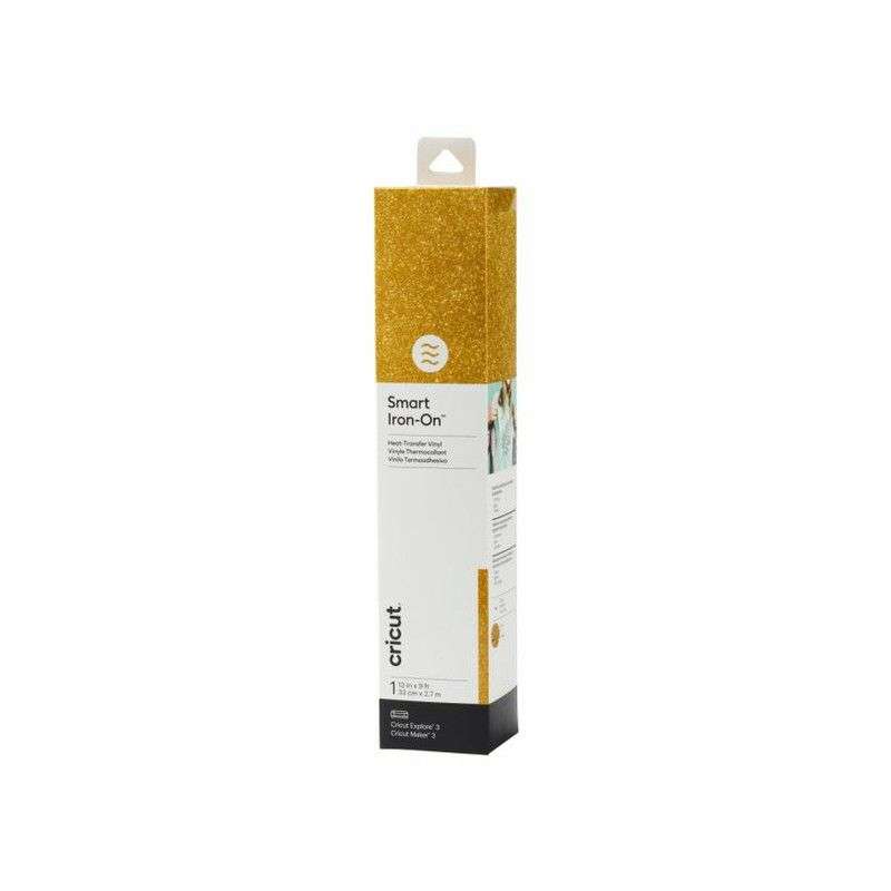 2008674 - Cricut Smart Iron-on 33x273cm 1 sheet (Glitter Gold)