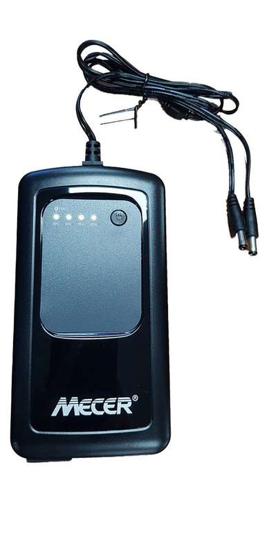 DC UPS 10400mAh Lithium Battery/ Support 2 Devices up time 4 hours.