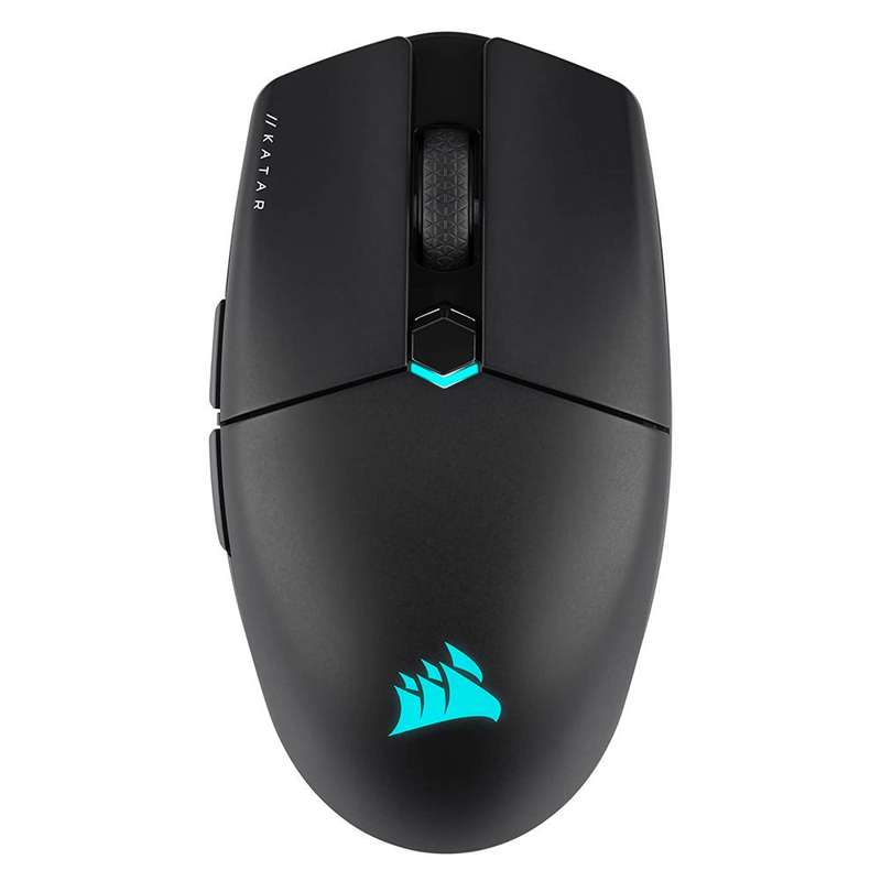 CORSAIR KATAR ELITE Wireless Ultra-Light Gaming Mouse; 26000 DPI; Black.