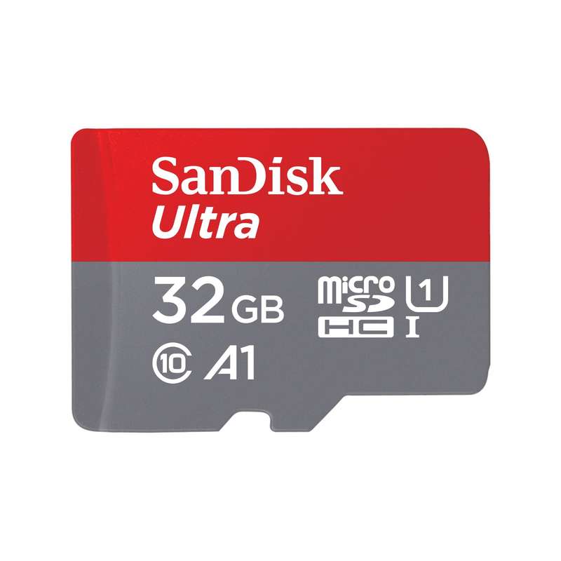 SANDISK ULTRA MICROSDHC 32GB 120MBS A1 CLASS 10 UHS I