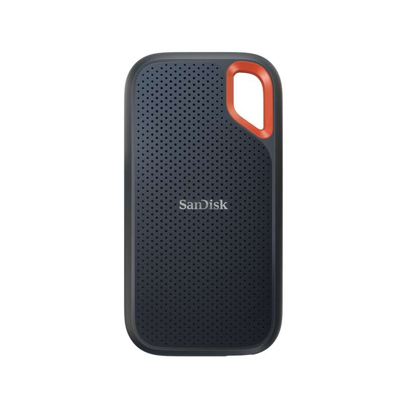 SANDISK EXTREME 500GB PORTABLE SSD UP TO 1050MBS READ AND 1000MBS WRITE SPEEDS. USB 3.2 GEN 2. 2 ...