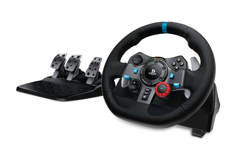 Logitech G29 Driving Force Racing Wheel (PS4, PS3 & PC)