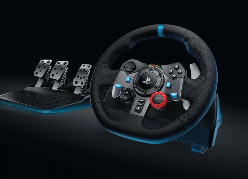 Logitech G29 Driving Force Racing Wheel (PS4, PS3 & PC)