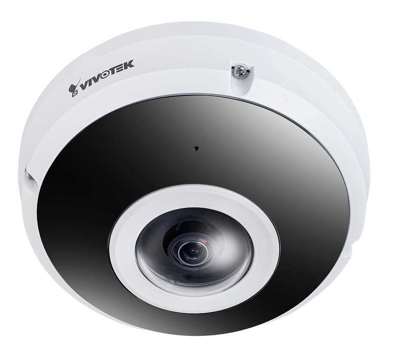VIVOTEK Outdoor IK10 Fisheye; 5MP H.265; 10M IR; WDR PRO; Mic
