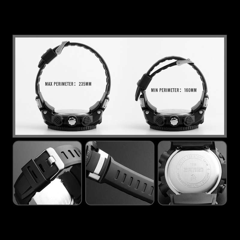 SKMEI 1332 Waterproof  Alarm Bluetooth Sports Watch