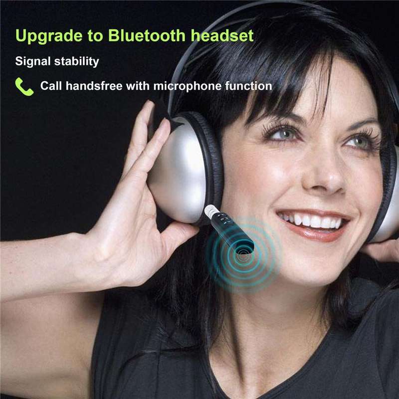Wireless Bluetooth Receiver 3.5mm Jack Audio Music Adapter