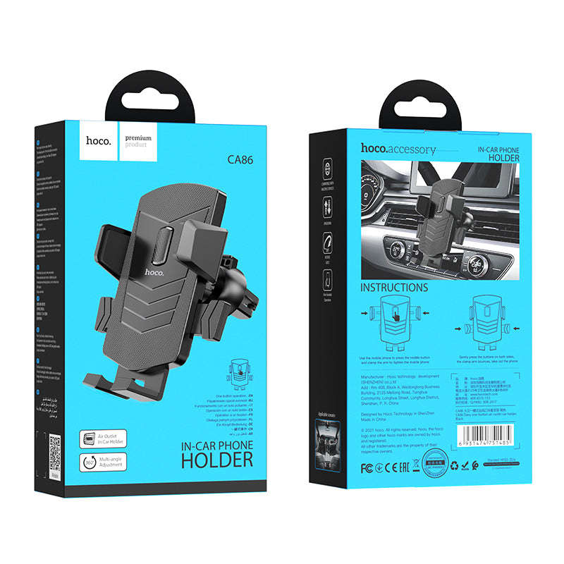 Hoco CA86 Universal Windshield In-Car Phone Holder