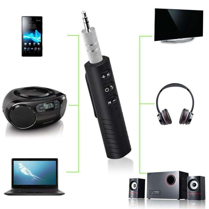 Car Bluetooth 3.0 Home Audio Music Receiver with Handsfree Function With Mic