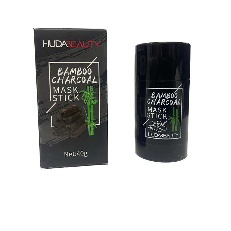 Facial mask - Clay Stick Mask - huda - bamboo Charcoal Mask stick- 40G
