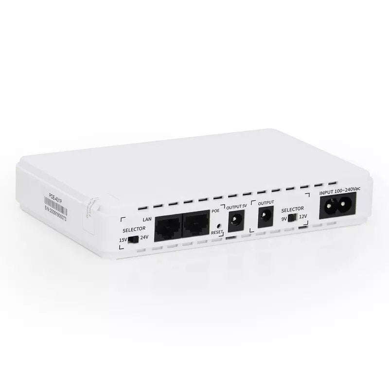 Hoco DB25 - Mini UPS Backup power supply Lithium battery 88000MAH - Wifi Router Ups With POE