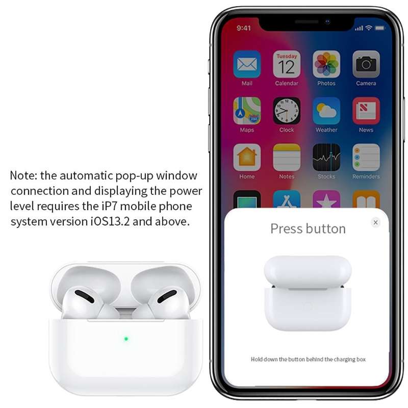 HOCO ES36 TWS True Wireless Earphones with Bluetooth V5.0, Touch Control and Noise-Cancelling  fo...