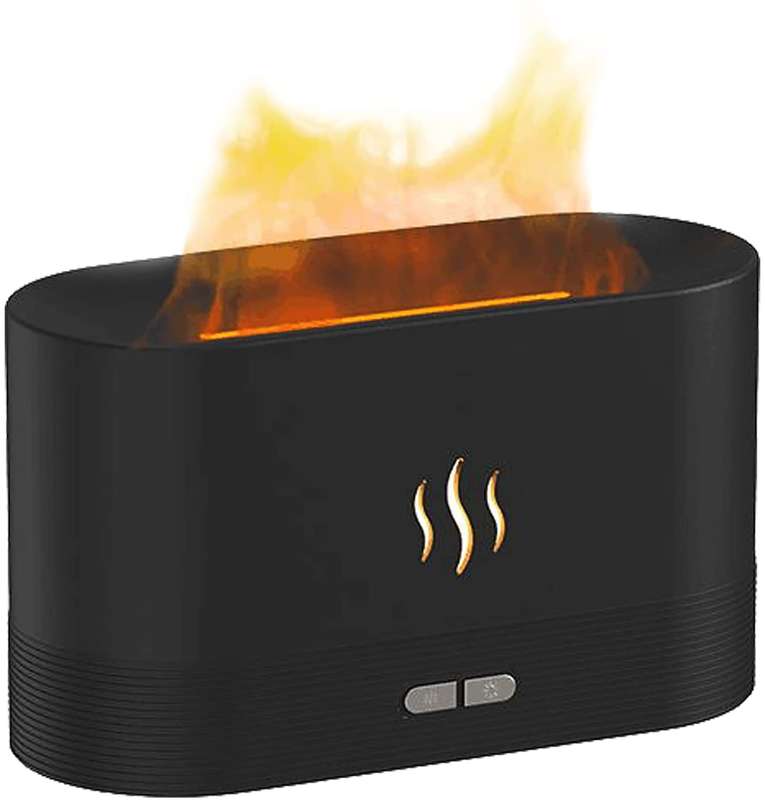 Flame Aroma Diffuser - black