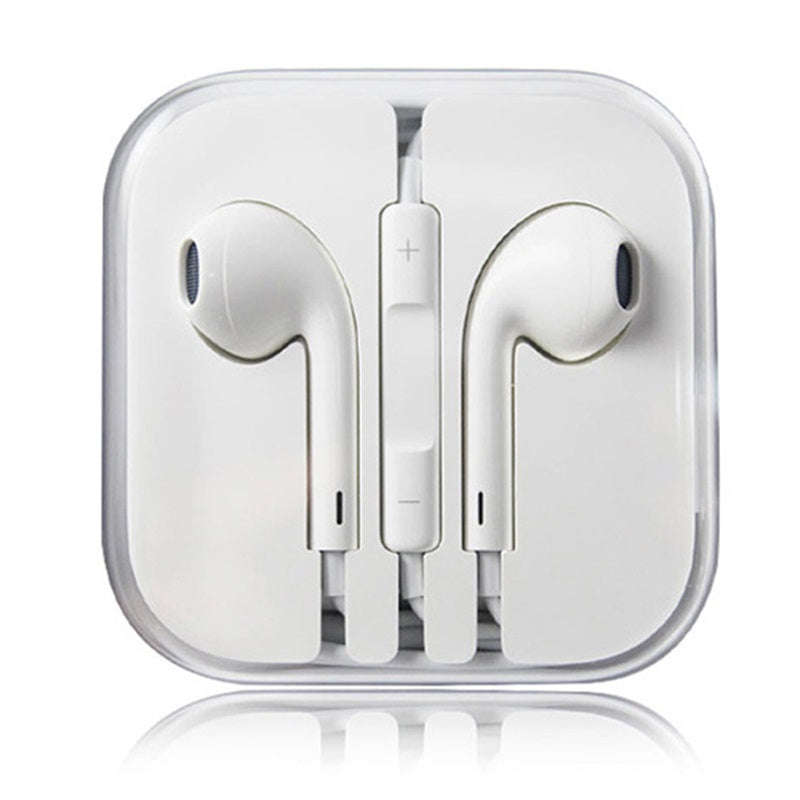 Iphone Replacement Generic Headset With Remote & Mic For Iphone And Other Smartphones