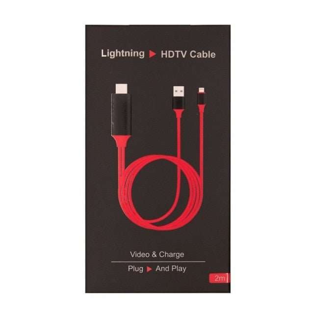 Lightning To Hdmi HDTV Digital AV Adapter for iphone / ipad Mini / Air Pro