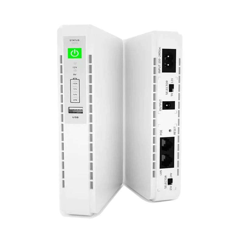 Mini UPS Backup power supply 9800MAH - Wifi Router Ups With POE