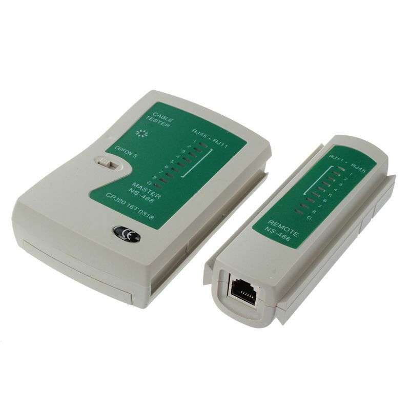 LAN Network/Phone Cable Tester RJ11, RJ12, RJ45, Cat5