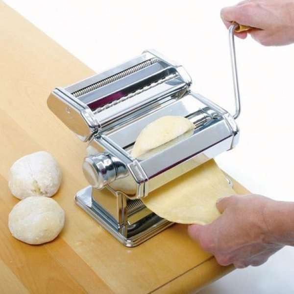 Stainless Steel Manual Pasta Making Machine - 150mm