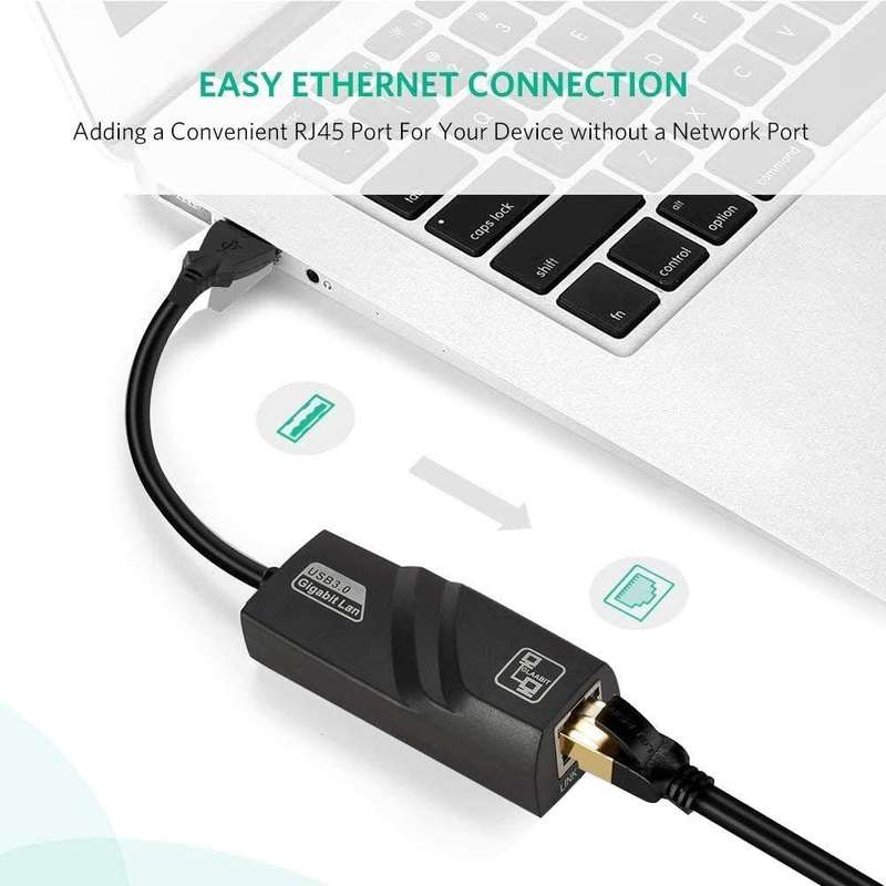 USB 3.0 to 10/100/1000 Mbps Gigabit Ethernet - Usb to Ethernet / Rj45 Convertor