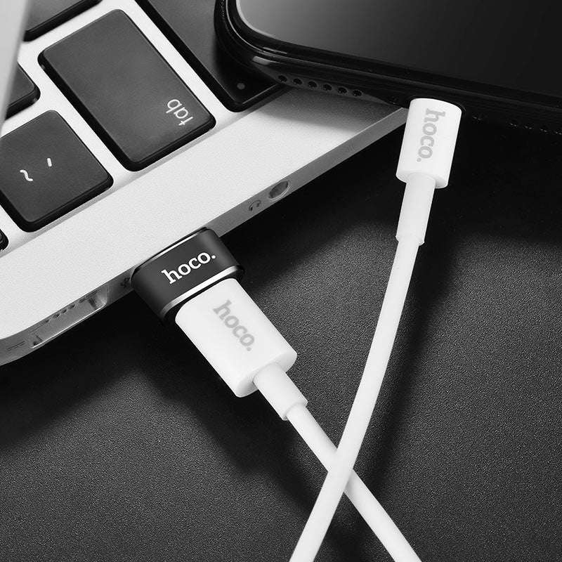 Usb to Type-c OTG Adapter USB-A to Type-C charging data transfer convertor - Hoco UA6