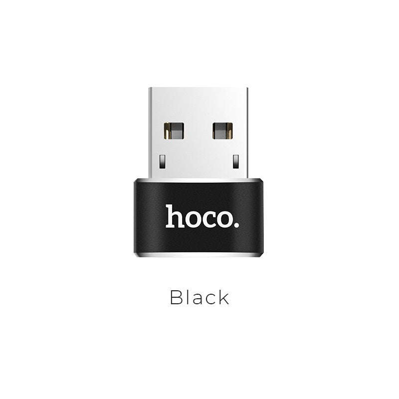 Usb to Type-c OTG Adapter USB-A to Type-C charging data transfer convertor - Hoco UA6