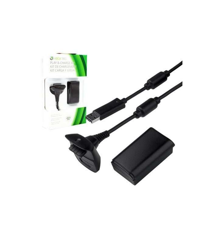 Xbox 360 Controller Generic Battery - Single battery Play and Charge Kit Black