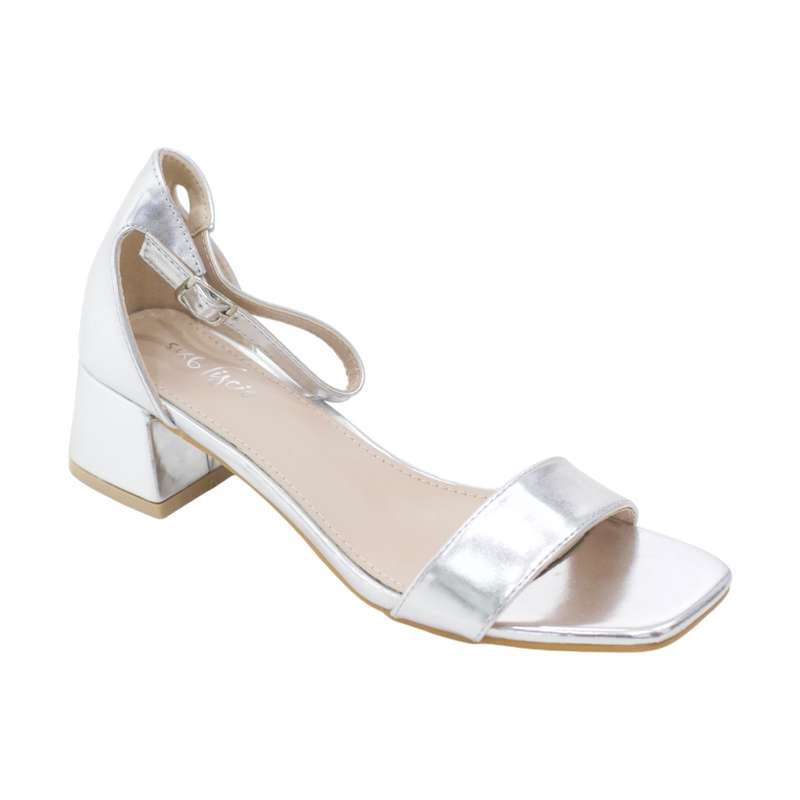 Elite 4.5cm block heel strappy sandal