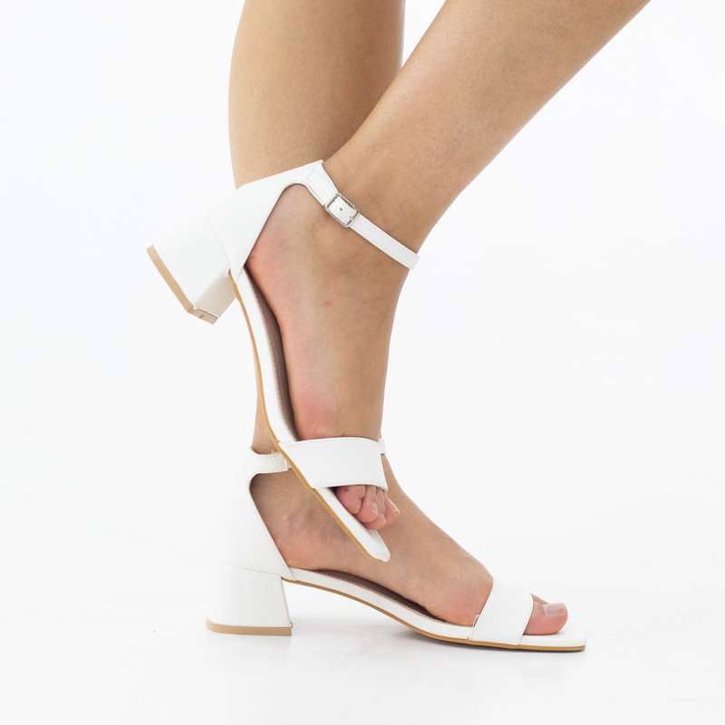 Elite 4.5cm block heel strappy sandal