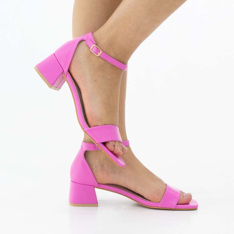 Elite 4.5cm block heel strappy sandal